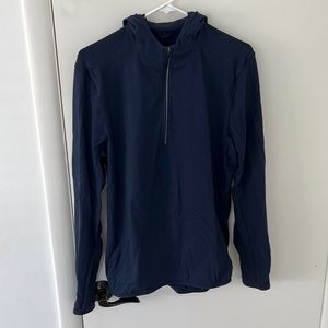 Lululemon Men’s Running Half-Zip, Blue, Size Small